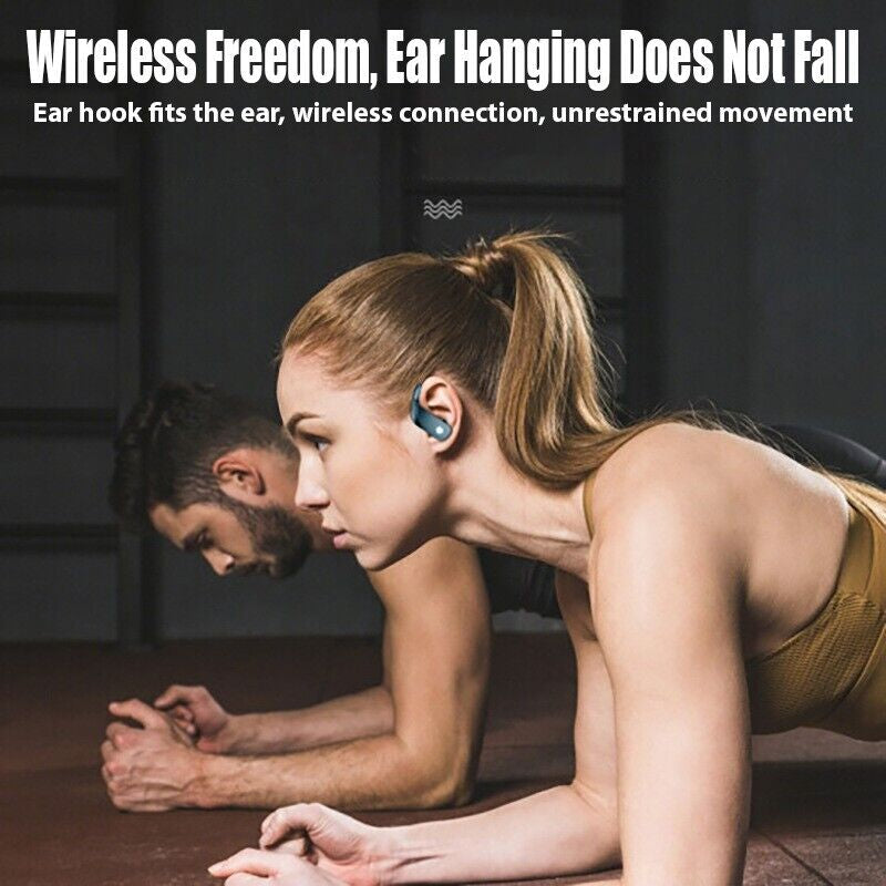 Bluetooth Earbuds TWS 5.3 Wireless Earphones Stereo Headphones Ear Hook with MIC